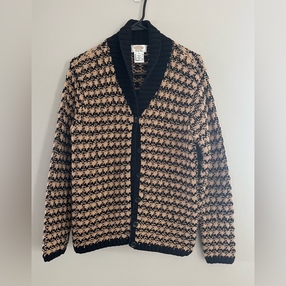 Vintage Talbots Chunky Cardigan Button Front‎ Sweater
